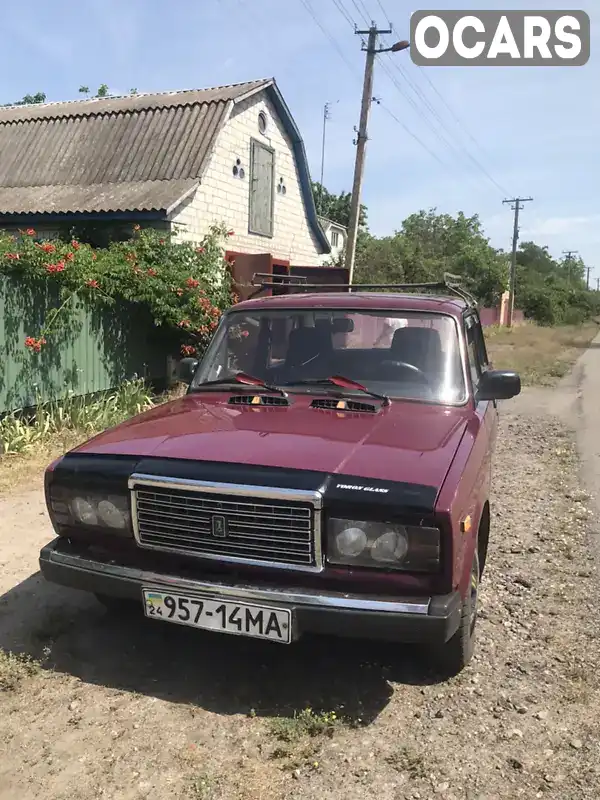 Седан ВАЗ / Lada 2107 2001 null_content л. Ручна / Механіка обл. Черкаська, Черкаси - Фото 1/12