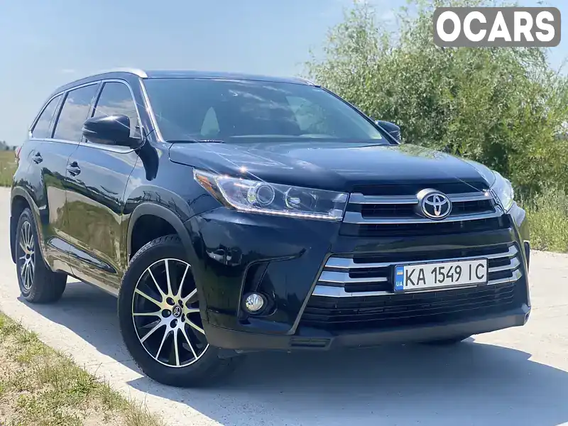 Позашляховик / Кросовер Toyota Highlander 2018 3.46 л. Автомат обл. Київська, Київ - Фото 1/11