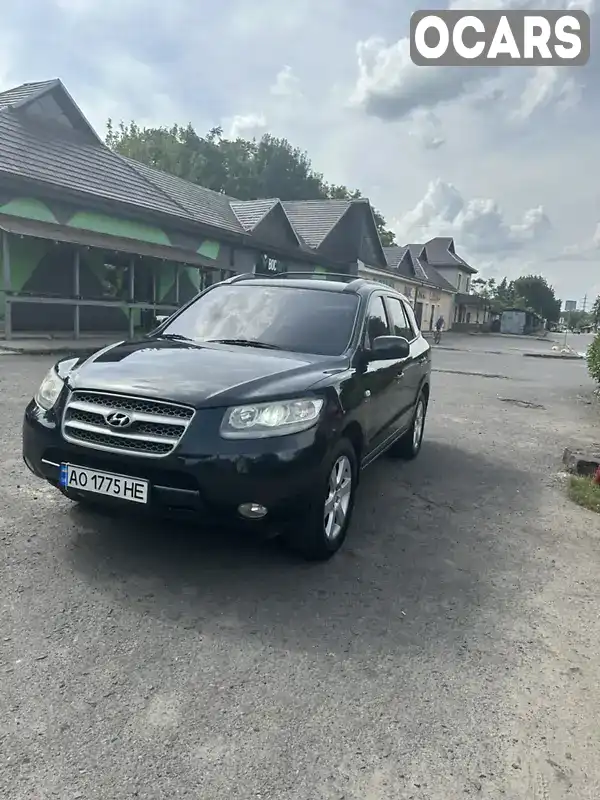 Позашляховик / Кросовер Hyundai Santa FE 2008 2.19 л. Ручна / Механіка обл. Закарпатська, Ужгород - Фото 1/13