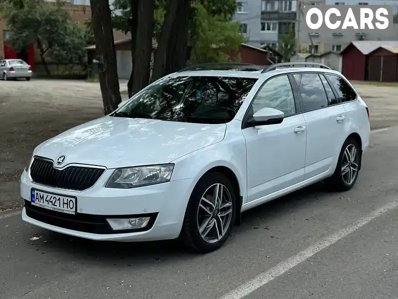 Універсал Skoda Octavia 2014 1.6 л. Ручна / Механіка обл. Житомирська, Малин - Фото 1/21