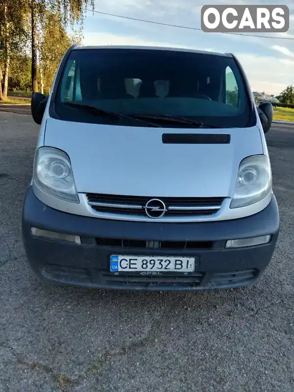 Минивэн Opel Vivaro 2005 1.87 л. Ручная / Механика обл. Черновицкая, Черновцы - Фото 1/14