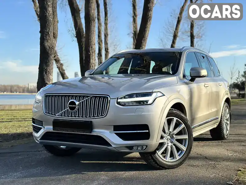 Позашляховик / Кросовер Volvo XC90 2017 1.97 л. Автомат обл. Київська, Київ - Фото 1/21