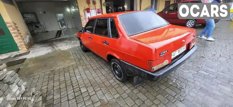 Седан ВАЗ / Lada 21099 1998 1.5 л. Ручна / Механіка обл. Івано-Франківська, Надвірна - Фото 1/19