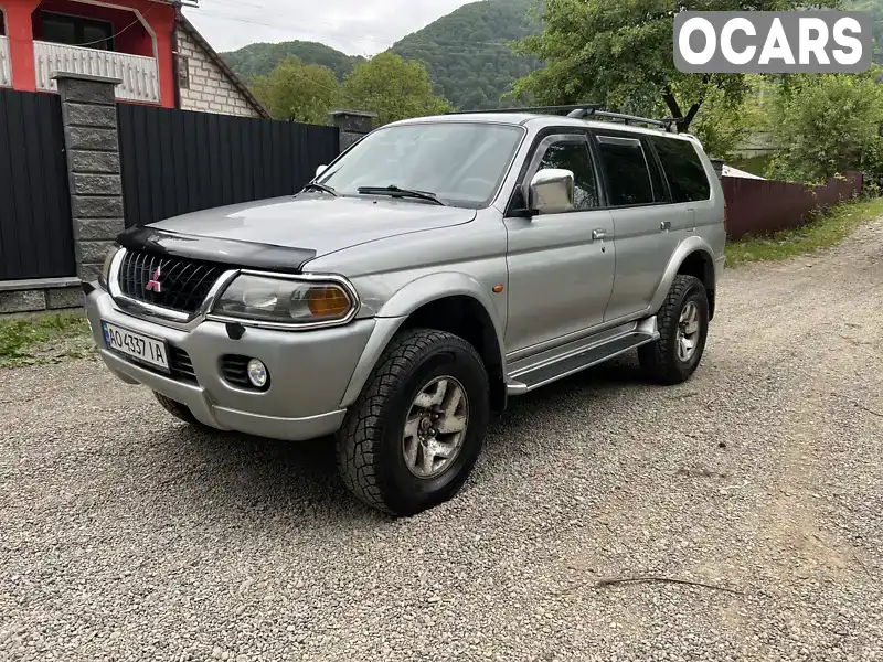 Позашляховик / Кросовер Mitsubishi Pajero 2000 2.97 л. Автомат обл. Закарпатська, Тячів - Фото 1/20