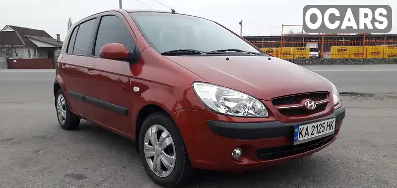 Хетчбек Hyundai Getz 2007 1.4 л. Ручна / Механіка обл. Полтавська, Кременчук - Фото 1/8