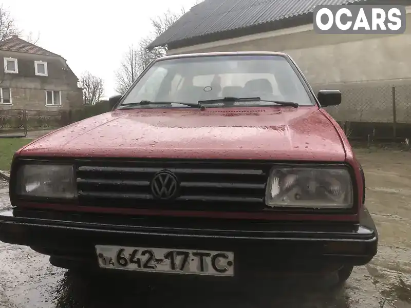 Седан Volkswagen Jetta 1985 1.59 л. Ручна / Механіка обл. Львівська, location.city.bibrka - Фото 1/5