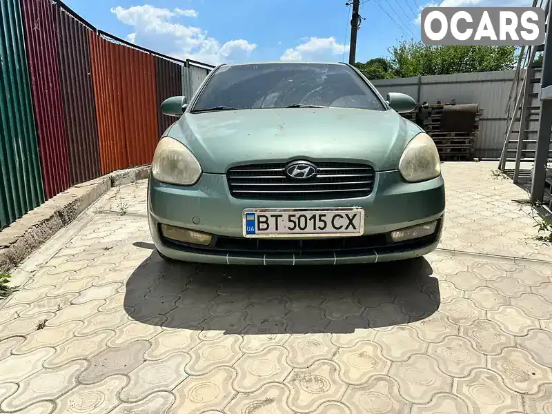 Седан Hyundai Accent 2007 1.6 л. Автомат обл. Херсонская, Херсон - Фото 1/9