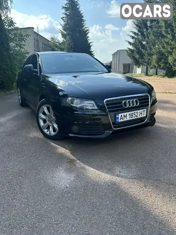 Седан Audi A4 2008 2.01 л. Ручная / Механика обл. Житомирская, Хорошев (Володарск-Волынский) - Фото 1/21