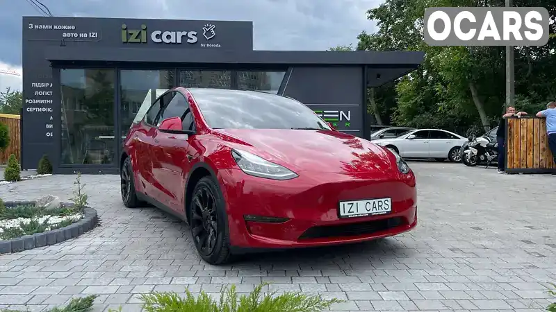 Внедорожник / Кроссовер Tesla Model Y 2021 null_content л. Автомат обл. Львовская, Львов - Фото 1/18