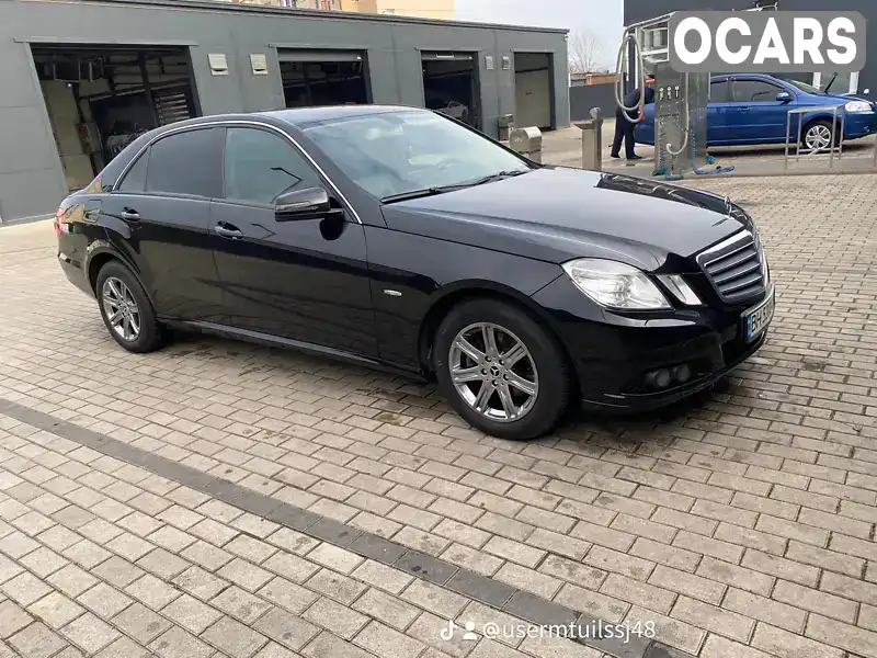 Седан Mercedes-Benz E-Class 2009 2.14 л. Автомат обл. Одеська, Одеса - Фото 1/16