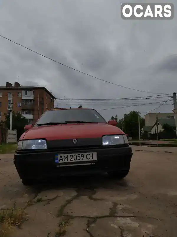 Седан Renault 19 1991 1.79 л. Ручная / Механика обл. Житомирская, Коростень - Фото 1/9