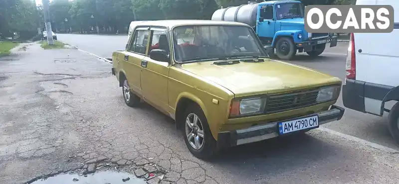 Седан ВАЗ / Lada 2105 1984 null_content л. Ручна / Механіка обл. Житомирська, Житомир - Фото 1/5