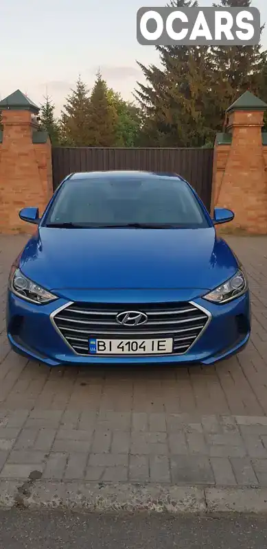 Седан Hyundai Elantra 2017 2 л. Автомат обл. Полтавская, Зеньков - Фото 1/18