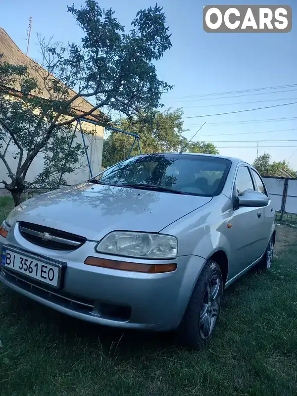 Седан Chevrolet Aveo 2005 1.5 л. Ручна / Механіка обл. Кіровоградська, location.city.pavlysh - Фото 1/12