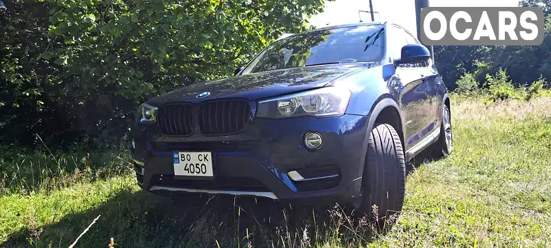 Позашляховик / Кросовер BMW X3 2015 2 л. Автомат обл. Тернопільська, Тернопіль - Фото 1/21