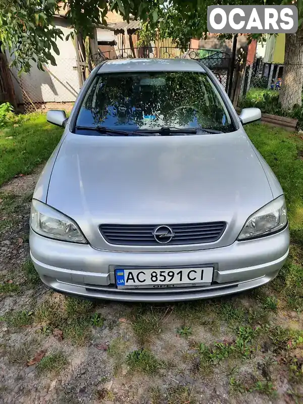 Хетчбек Opel Astra 1999 1.6 л. Ручна / Механіка обл. Волинська, Нововолинськ - Фото 1/11