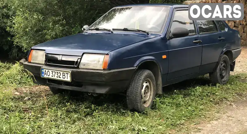 Седан ВАЗ / Lada 21099 2006 1.6 л. Ручная / Механика обл. Закарпатская, Рахов - Фото 1/12