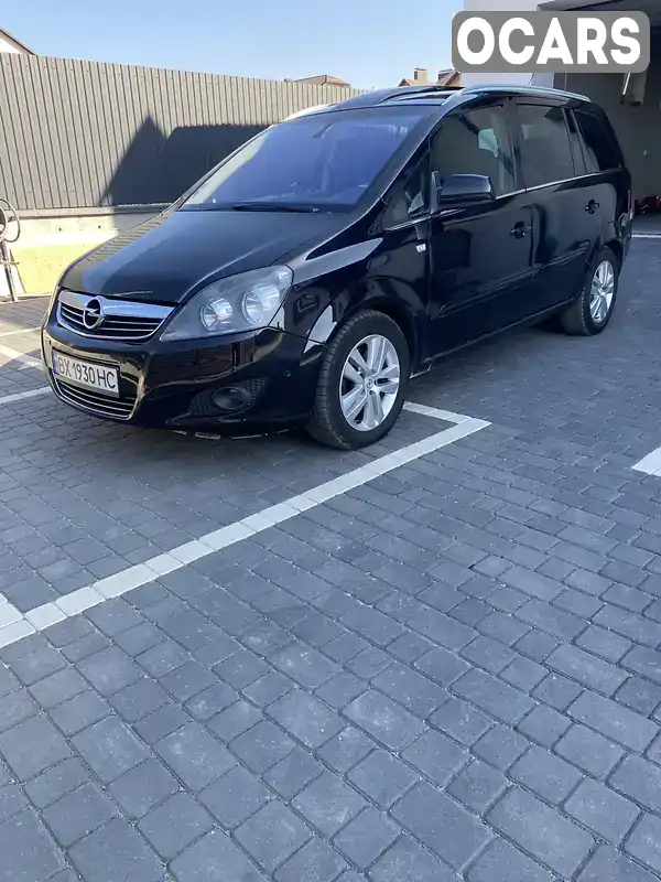 Минивэн Opel Zafira 2011 1.69 л. Ручная / Механика обл. Хмельницкая, Хмельницкий - Фото 1/21