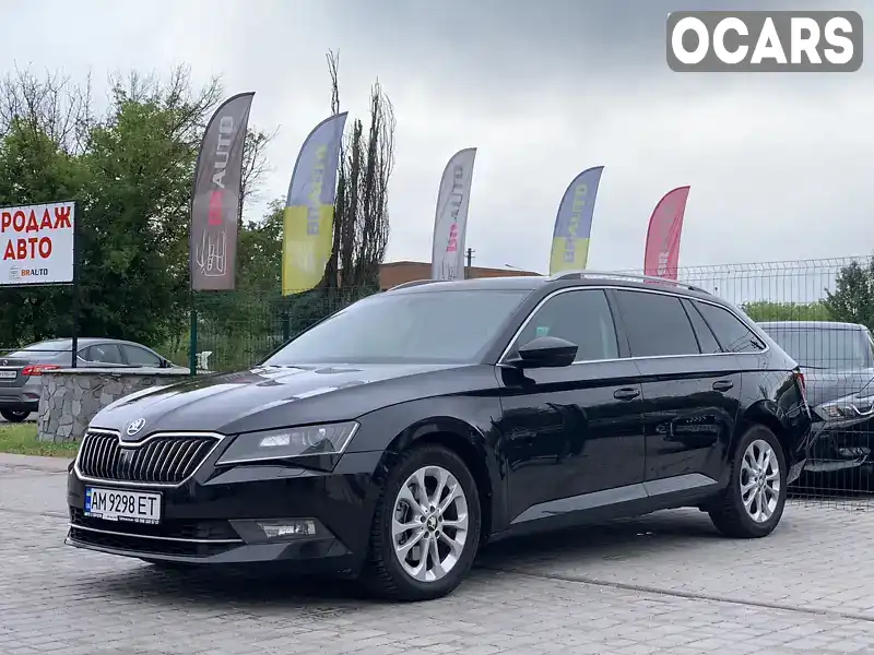 Універсал Skoda Superb 2016 1.97 л. Автомат обл. Житомирська, Бердичів - Фото 1/21