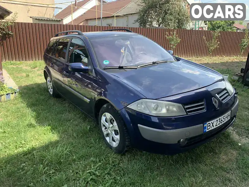 Универсал Renault Megane 2003 1.6 л. Ручная / Механика обл. Хмельницкая, Виньковцы - Фото 1/14