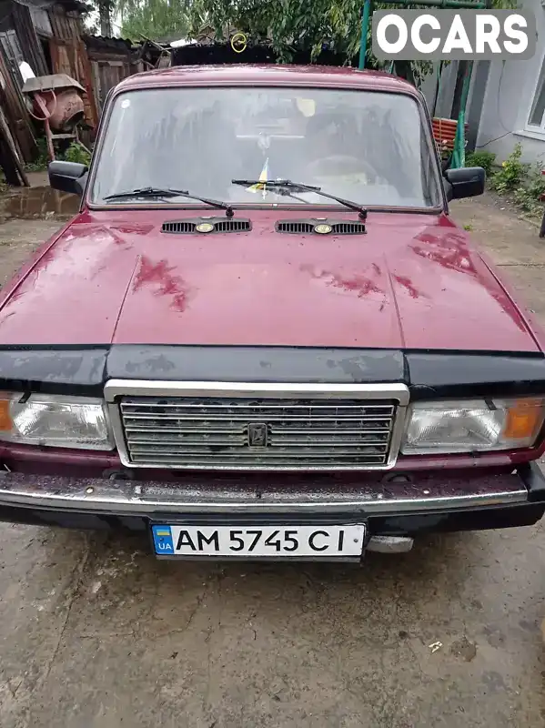 Седан ВАЗ / Lada 2107 2005 1.45 л. обл. Житомирская, Бердичев - Фото 1/6