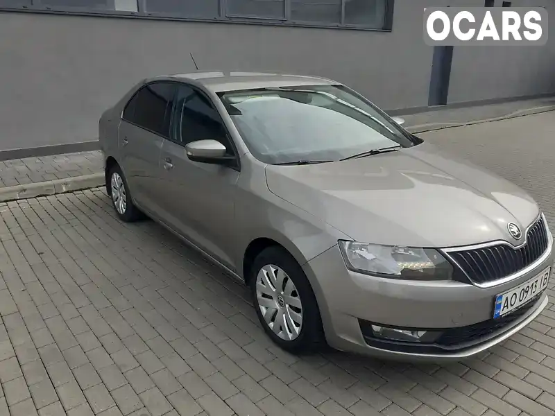 Ліфтбек Skoda Rapid 2017 1.6 л. Ручна / Механіка обл. Закарпатська, Мукачево - Фото 1/21