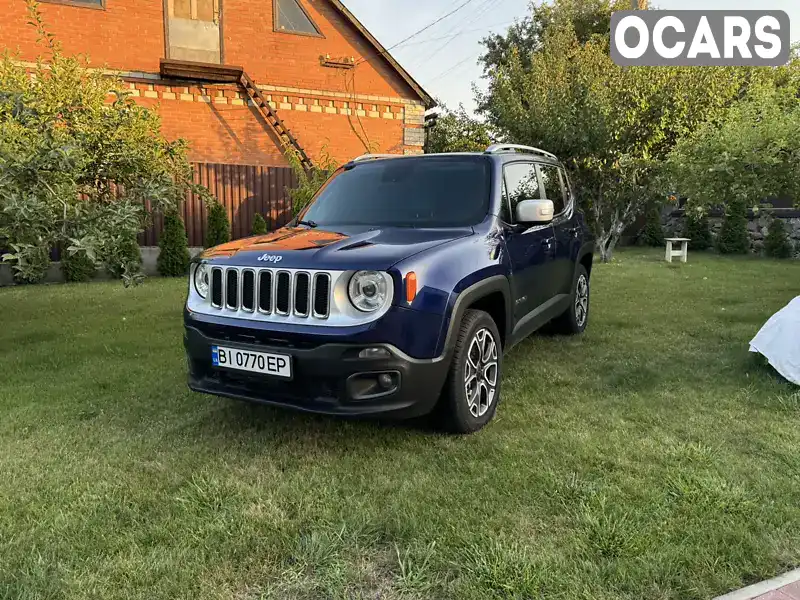 Внедорожник / Кроссовер Jeep Renegade 2018 2.4 л. Автомат обл. Полтавская, Полтава - Фото 1/21