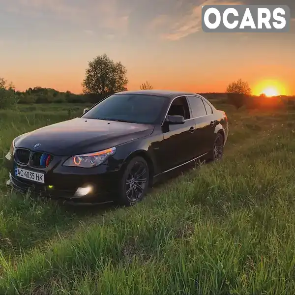 Седан BMW 5 Series 2008 3 л. Типтроник обл. Хмельницкая, Нетешин - Фото 1/17