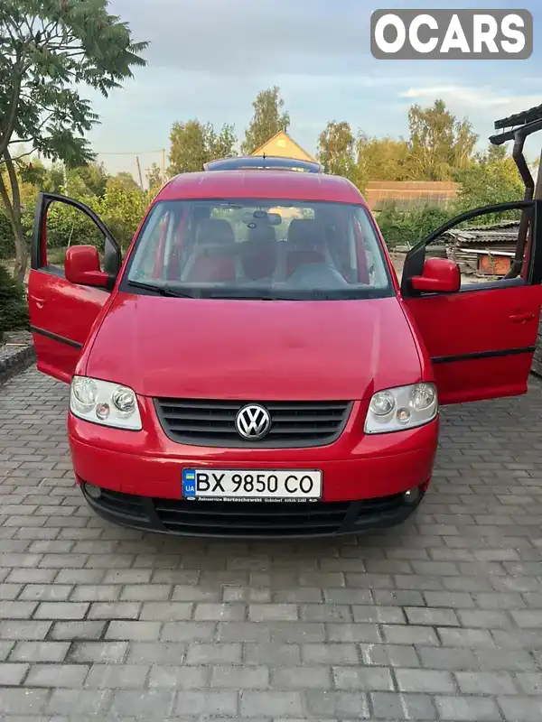 Мінівен Volkswagen Caddy 2009 1.39 л. Ручна / Механіка обл. Хмельницька, Шепетівка - Фото 1/21