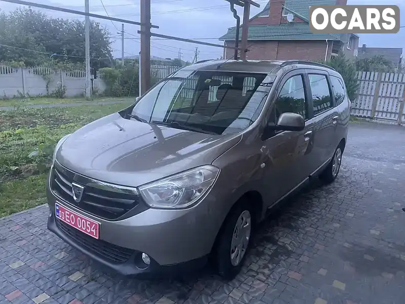 Минивэн Dacia Lodgy 2013 1.6 л. Ручная / Механика обл. Волынская, Луцк - Фото 1/21