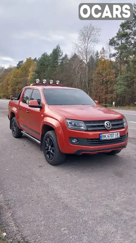 Пікап Volkswagen Amarok 2016 2 л. Автомат обл. Рівненська, Рівне - Фото 1/6