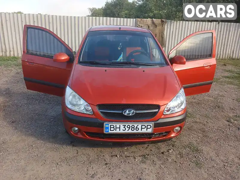 Хэтчбек Hyundai Getz 2008 1.4 л. Ручная / Механика обл. Николаевская, Снегировка - Фото 1/21