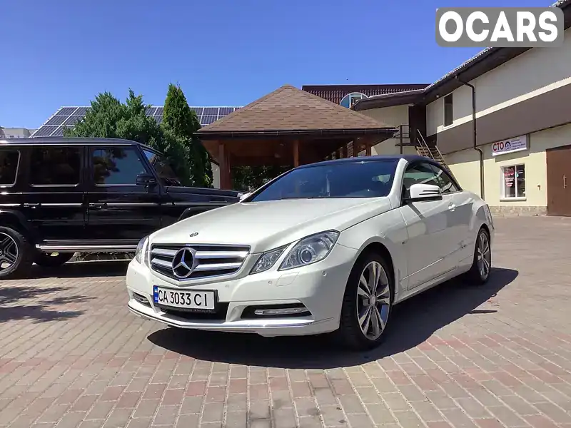 Кабриолет Mercedes-Benz E-Class 2012 1.8 л. Автомат обл. Черкасская, Черкассы - Фото 1/21