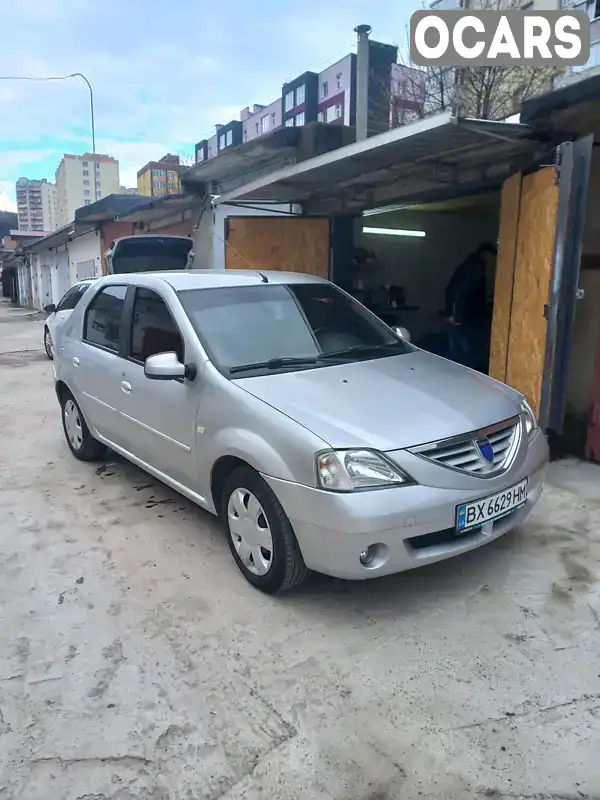 Седан Dacia Logan 2007 1.6 л. Ручна / Механіка обл. Хмельницька, Хмельницький - Фото 1/18