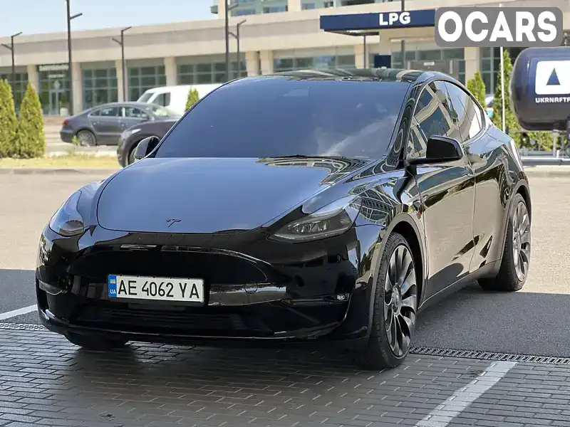 Внедорожник / Кроссовер Tesla Model Y 2021 null_content л. Автомат обл. Днепропетровская, Днепр (Днепропетровск) - Фото 1/21