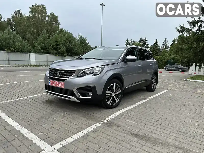 Позашляховик / Кросовер Peugeot 5008 2017 2 л. Ручна / Механіка обл. Волинська, Луцьк - Фото 1/21