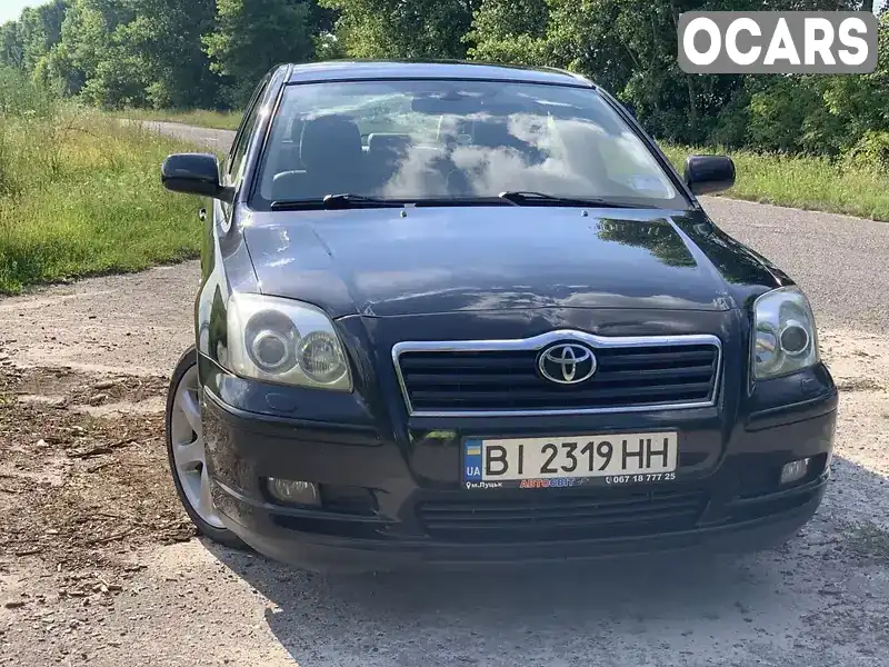 Лифтбек Toyota Avensis 2005 2 л. Ручная / Механика обл. Полтавская, Зеньков - Фото 1/9