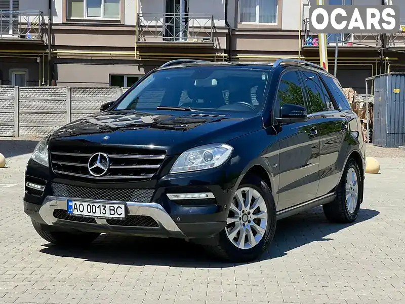 Позашляховик / Кросовер Mercedes-Benz M-Class 2012 2.14 л. Автомат обл. Закарпатська, Ужгород - Фото 1/21