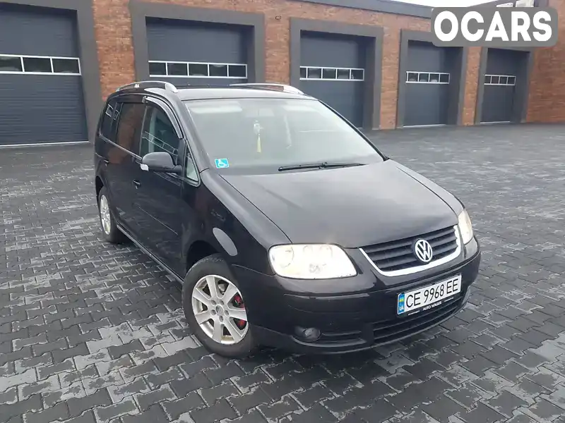 Минивэн Volkswagen Touran 2003 2 л. Ручная / Механика обл. Черновицкая, Черновцы - Фото 1/21