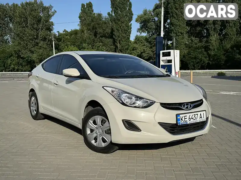 Седан Hyundai Elantra 2013 1.59 л. Ручна / Механіка обл. Дніпропетровська, Дніпро (Дніпропетровськ) - Фото 1/16