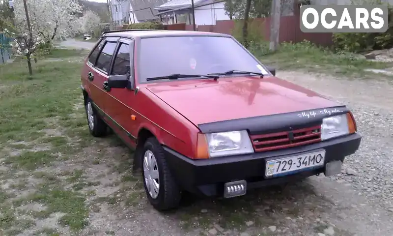 Хэтчбек ВАЗ / Lada 2109 1995 1.3 л. Ручная / Механика обл. Черновицкая, Черновцы - Фото 1/19