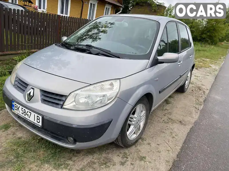 Минивэн Renault Megane Scenic 2003 1.6 л. Ручная / Механика обл. Ровенская, Дубровица - Фото 1/4