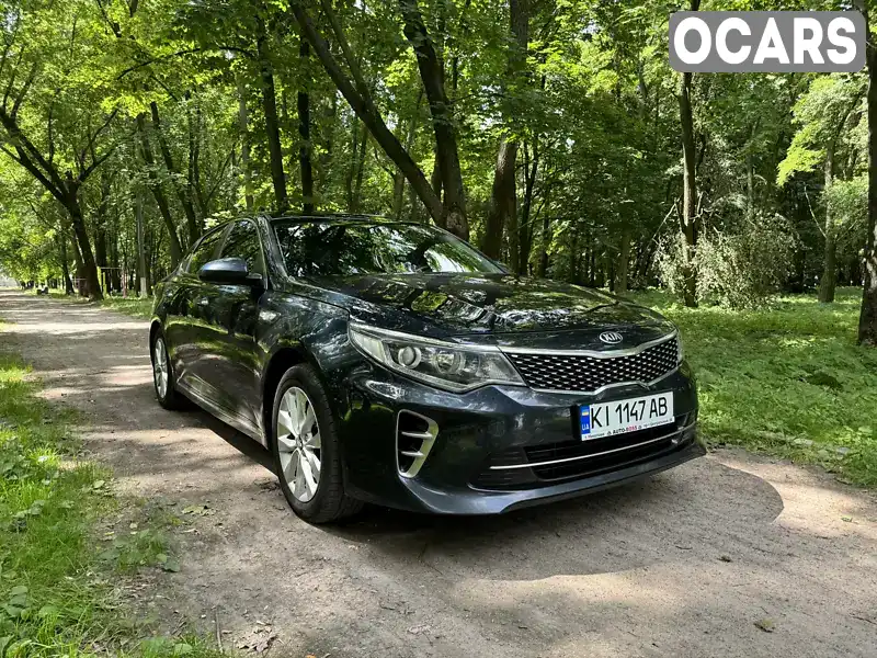 Седан Kia K5 2016 2 л. Автомат обл. Киевская, Березань - Фото 1/21