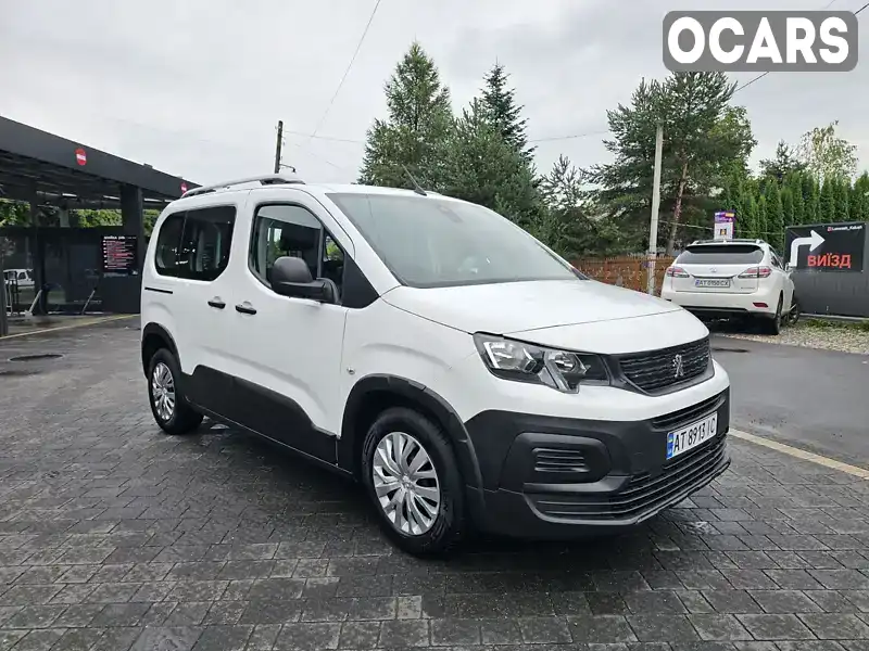 Мінівен Peugeot Rifter 2019 1.5 л. Ручна / Механіка обл. Івано-Франківська, Калуш - Фото 1/21