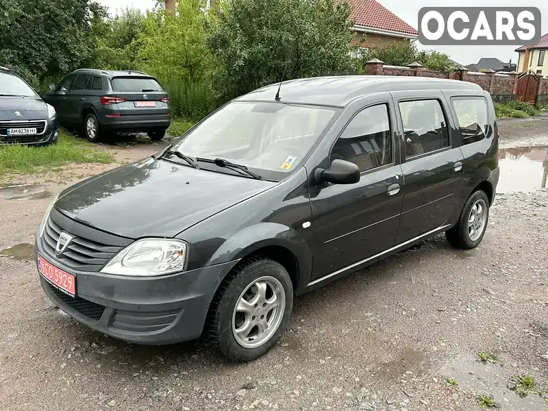 Седан Dacia Logan 2009 1.4 л. Ручная / Механика обл. Житомирская, Житомир - Фото 1/21