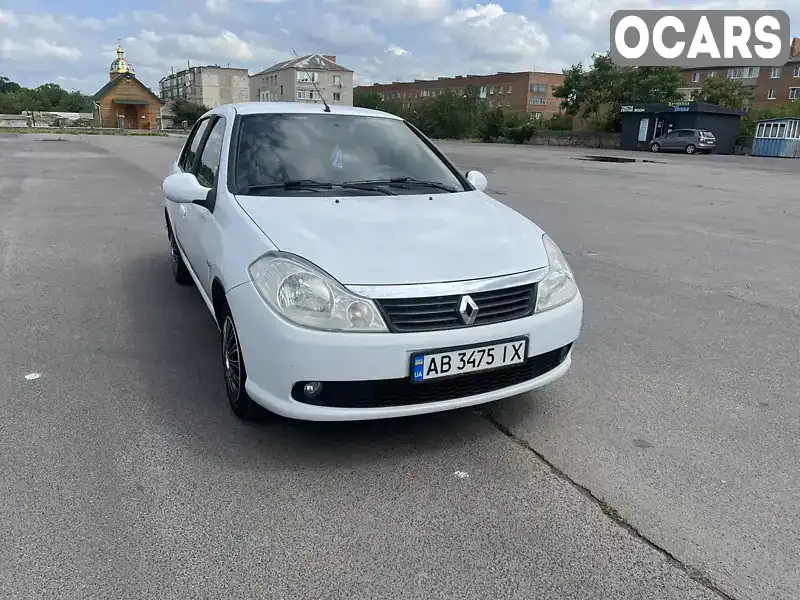 Седан Renault Symbol 2012 1.39 л. Ручна / Механіка обл. Вінницька, Тульчин - Фото 1/9