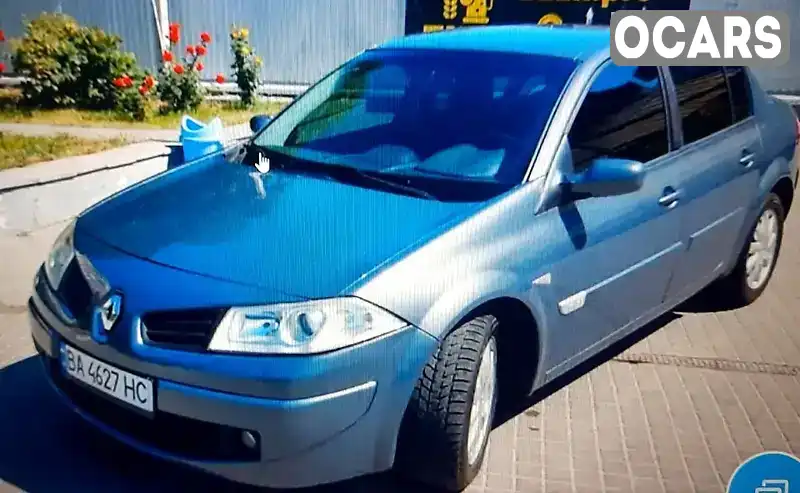 Седан Renault Megane 2006 1.4 л. Ручна / Механіка обл. Кіровоградська, Кропивницький (Кіровоград) - Фото 1/17