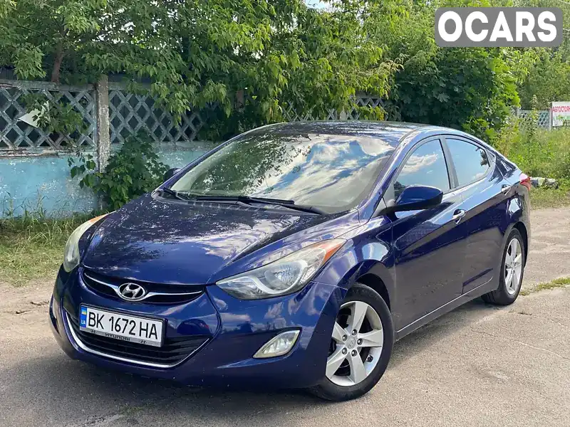 Седан Hyundai Elantra 2013 1.8 л. Автомат обл. Київська, Київ - Фото 1/11