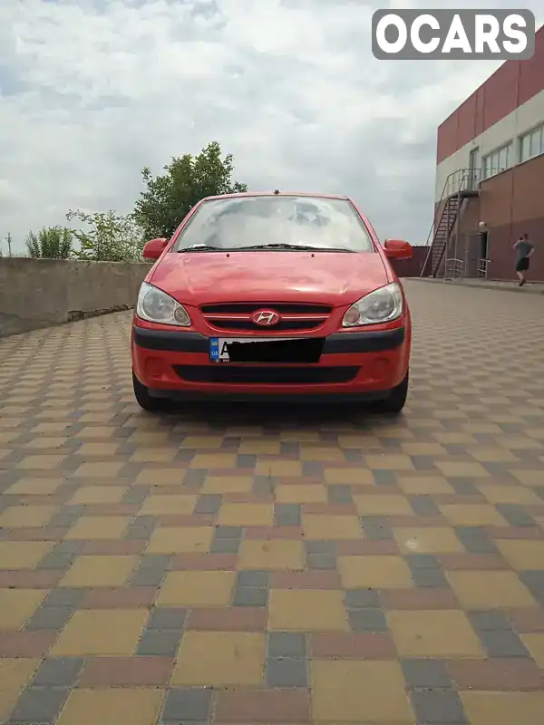 Хэтчбек Hyundai Getz 2008 1.1 л. Ручная / Механика обл. Винницкая, Гайсин - Фото 1/9