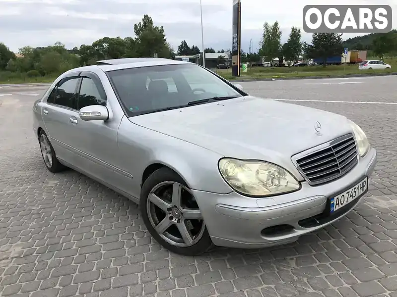 Седан Mercedes-Benz S-Class 2004 4.97 л. Автомат обл. Закарпатська, Ужгород - Фото 1/20